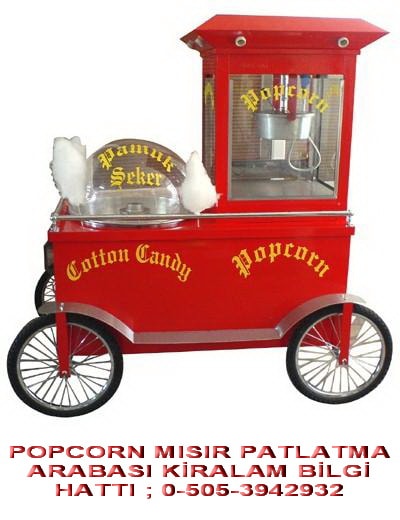 kiralık mısır patlatma arabası